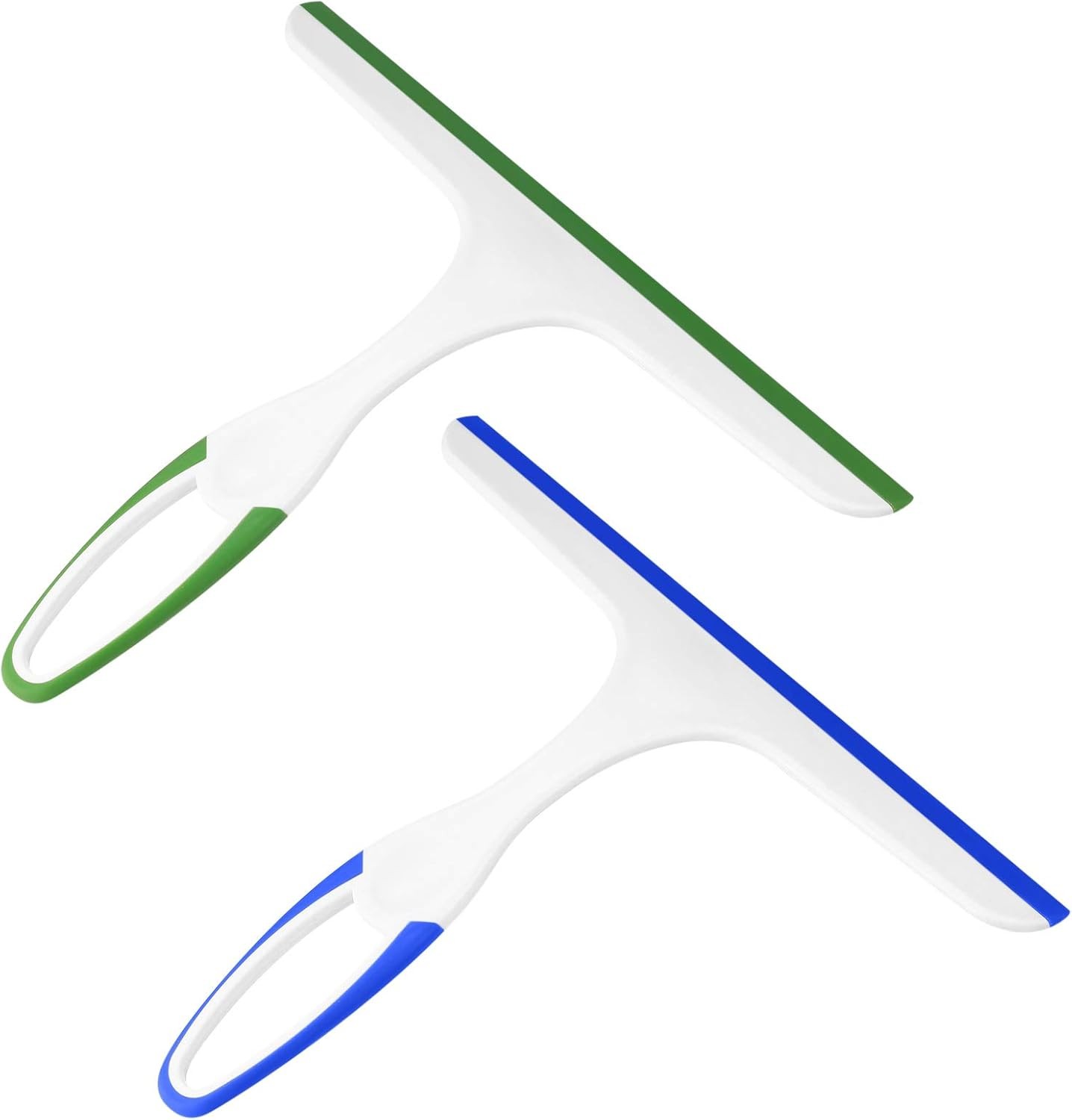 2 Pcs Shower Squeegee for Shower Glass Doors,Car Window Windshield Mirror Tile