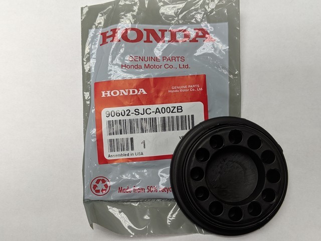 Genuine Honda Truck Bed Floor Plug 90602-SJC-A00ZB