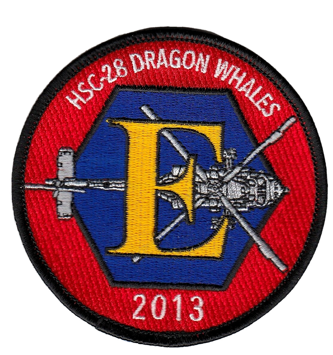 HSC-28 DRAGON WHALES 2013 BATTLE E PATCH