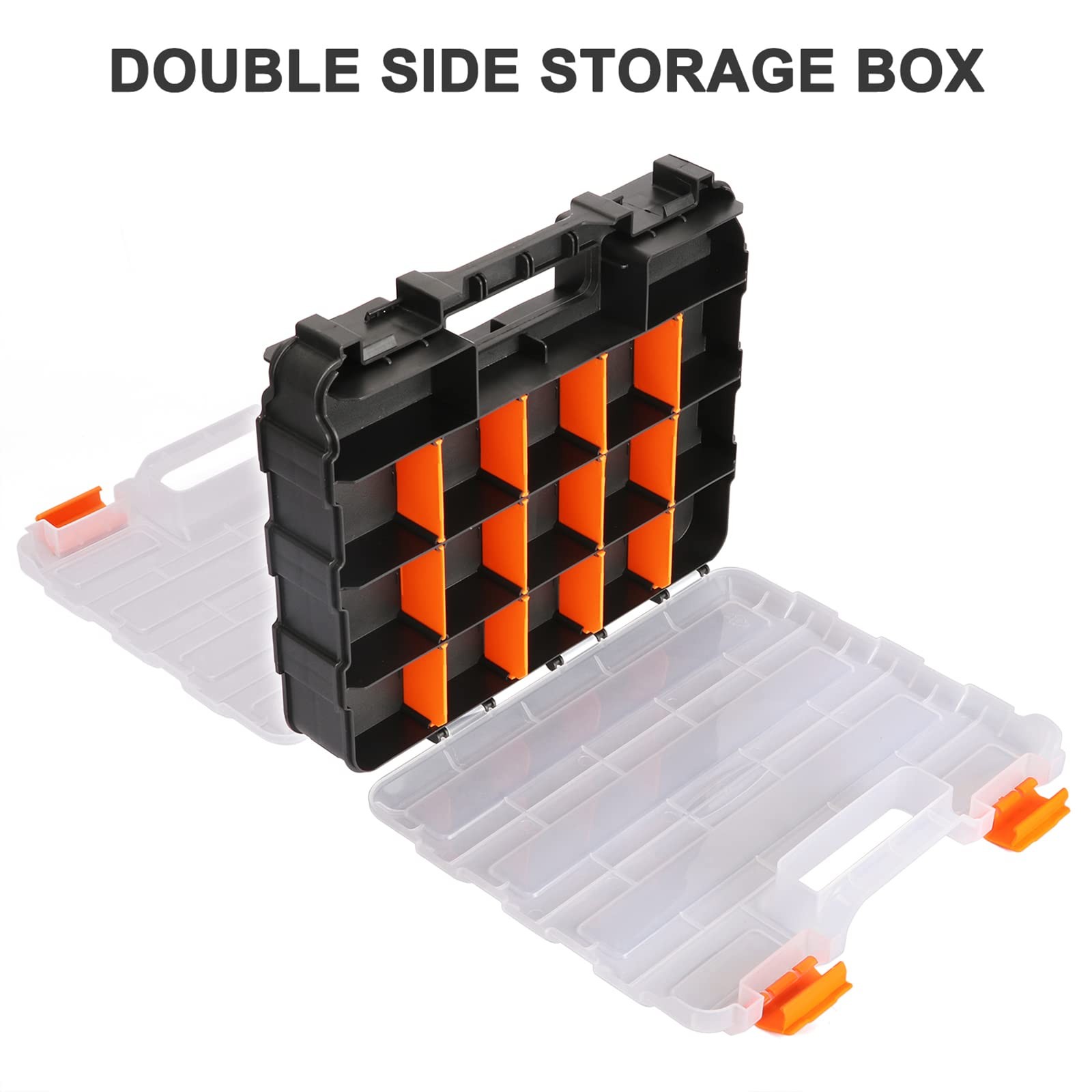 Mayouko Double Side Tools Organizer, Customizable Removable Plastic Dividers,...