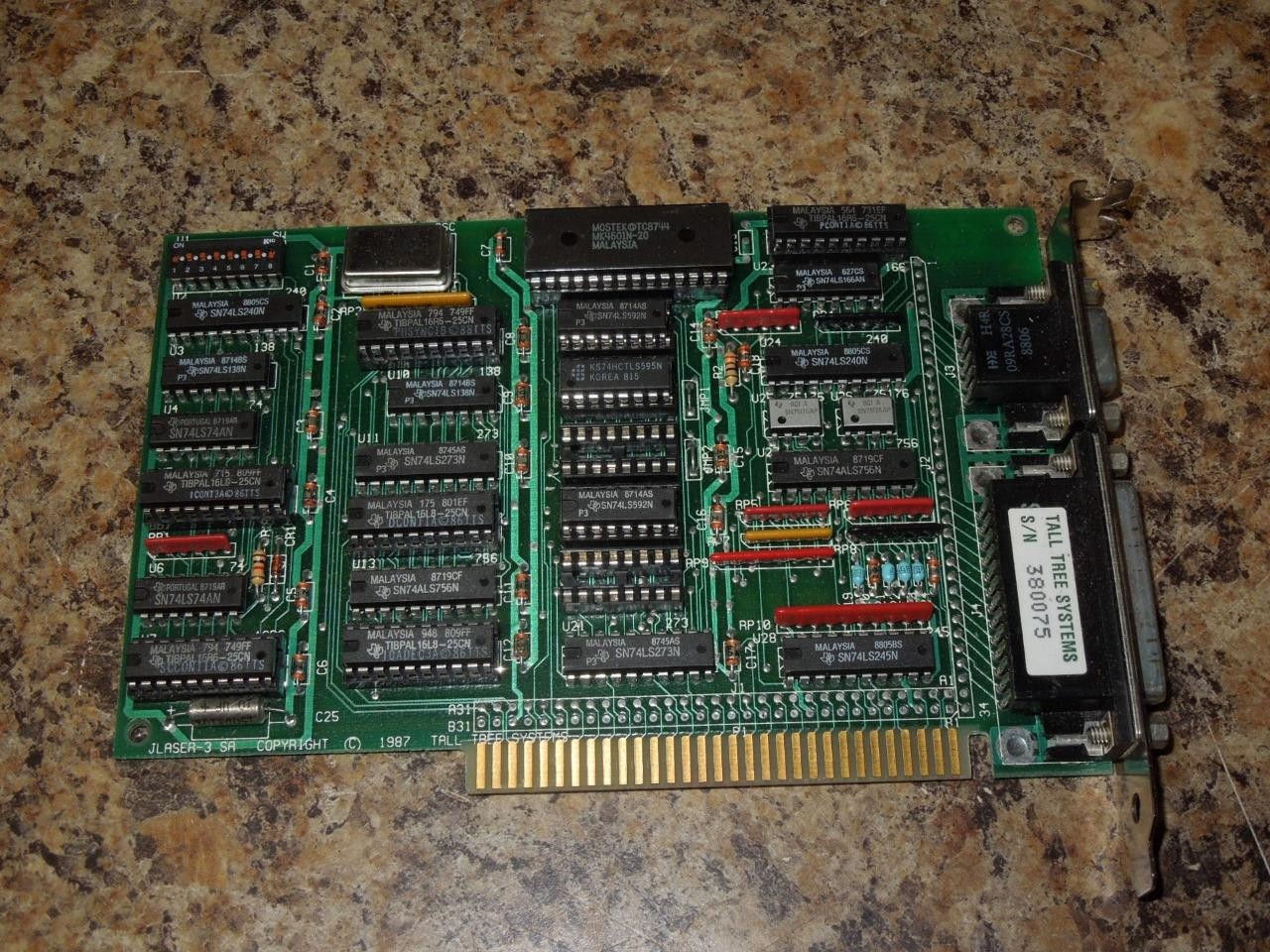 Tall Tree Systems JLASER-3 SA PC Card
