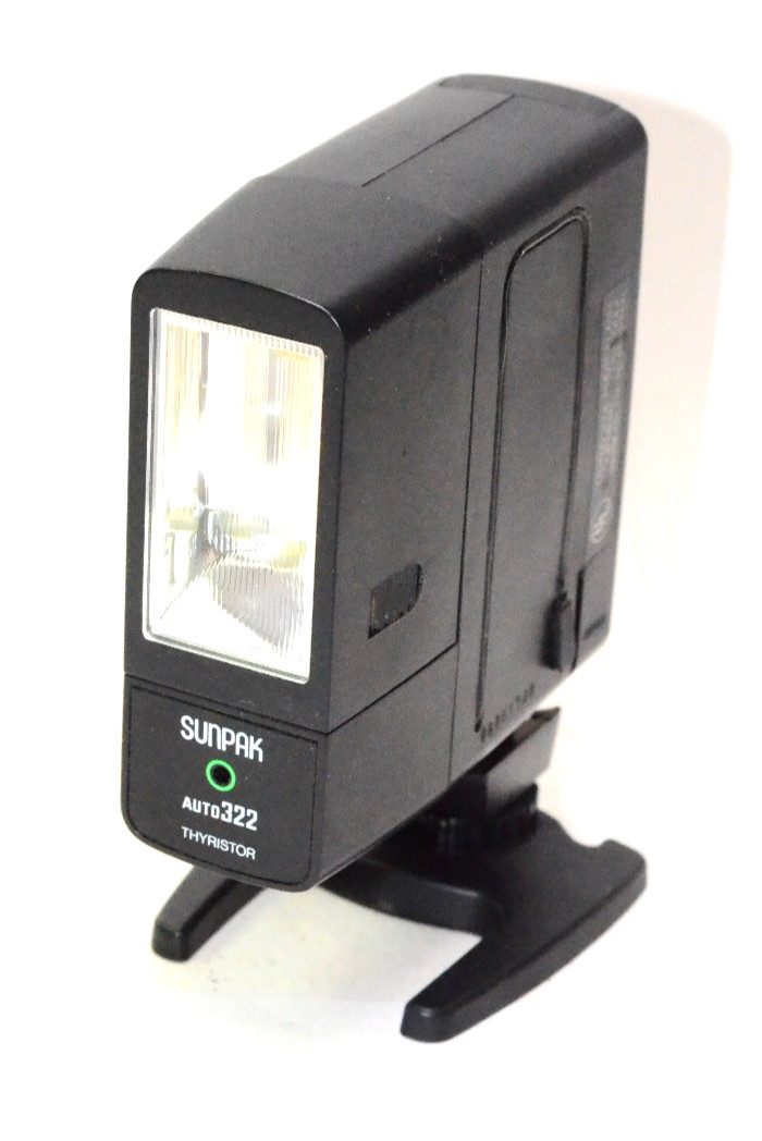 Sunpak Auto 322 Thyristor Camera Flash (Tested/Working)