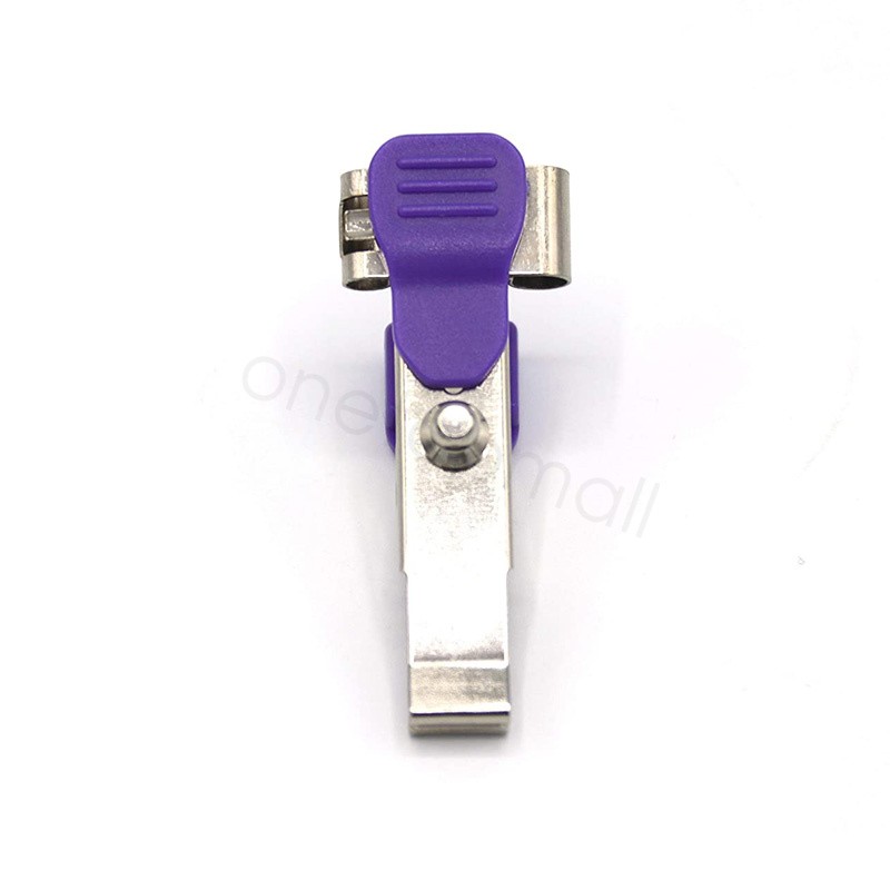 5 Pack Veterinary EKG ECG Alligator Electrode Clip Universal Snap Connection
