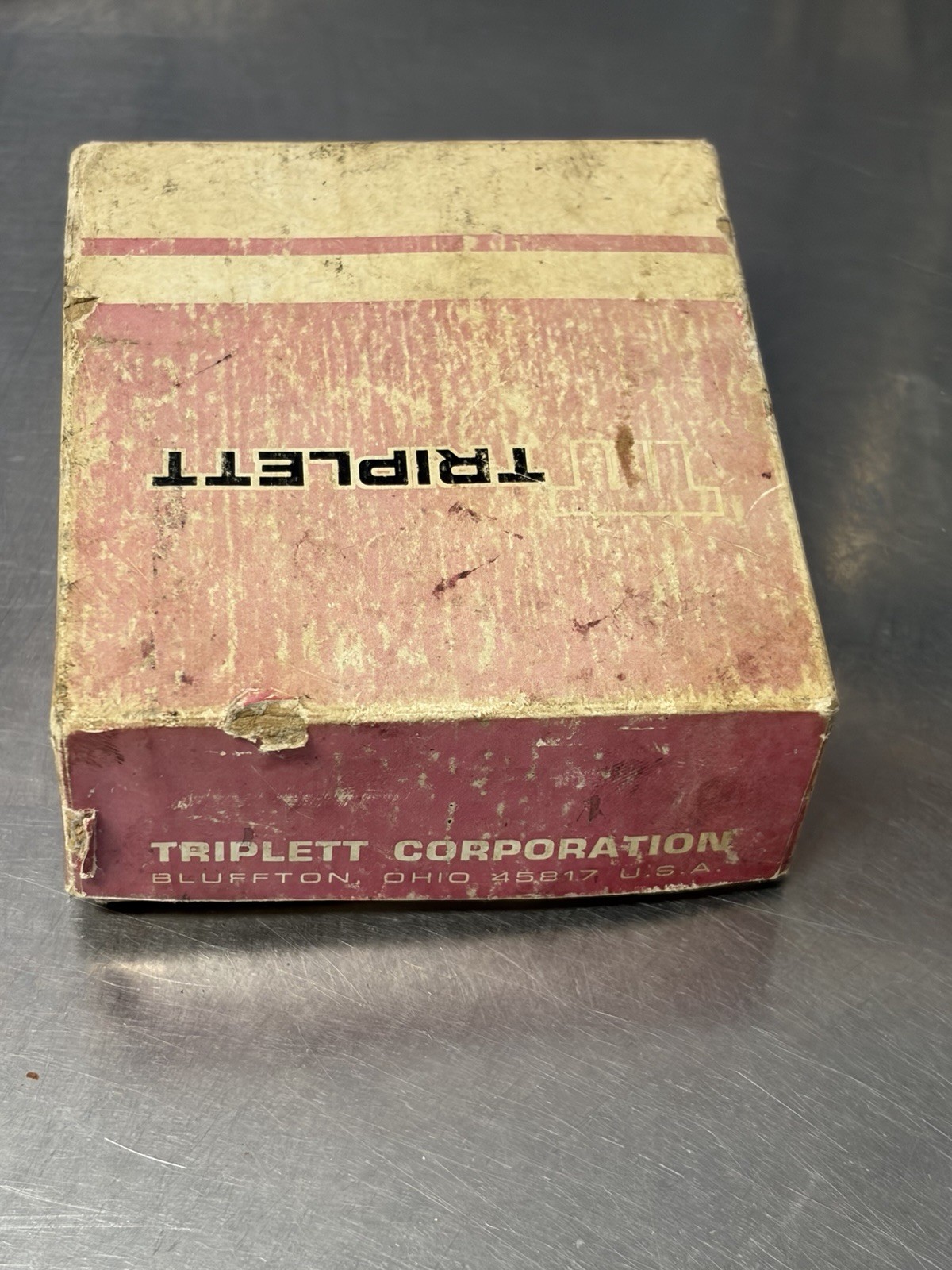 Triplett Model 310 Type 4 Volt Ohm Meter with Case, Probes and Instructions
