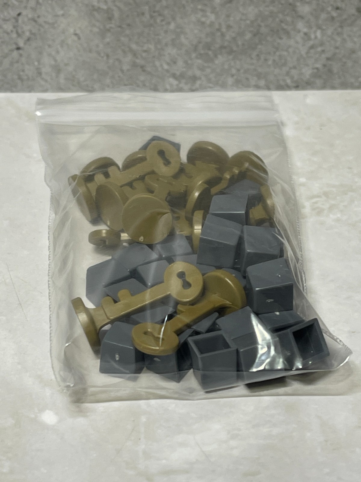 The Colony Opoly - Replacement Keys & Houses (never opened)