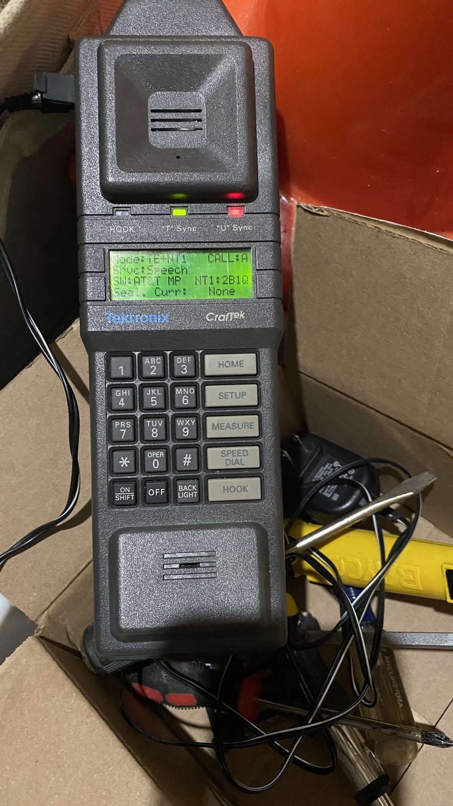 Tektronix CT100 CrafTEK Subscriber Loop Test Set