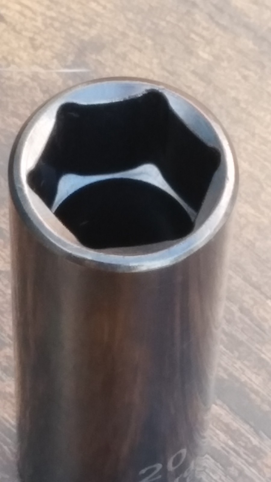 (845) 20mm HALFORDS ADVANCED 1/2 Drive Impact 6 Point Deep Socket