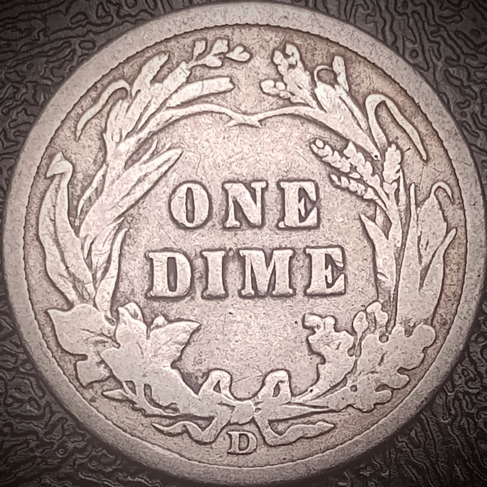 1910 D Barber Dime - VG - 90% Silver 10C