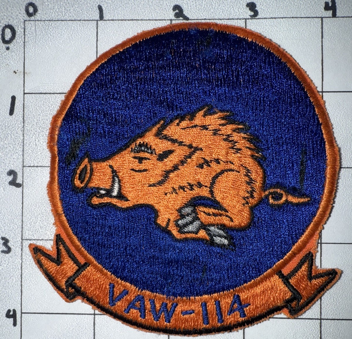 1970s - 1990s USN VAW-114 Carrier Airborne Early Warning Squadron 114 Patch (6)