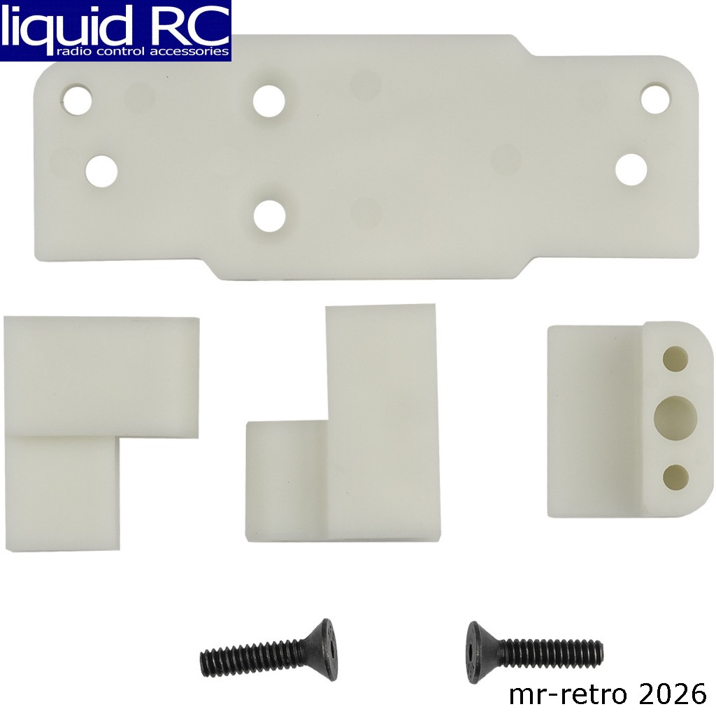 Associated 6550 RC10 4WD Team Car Servo Mount And Belt Separator