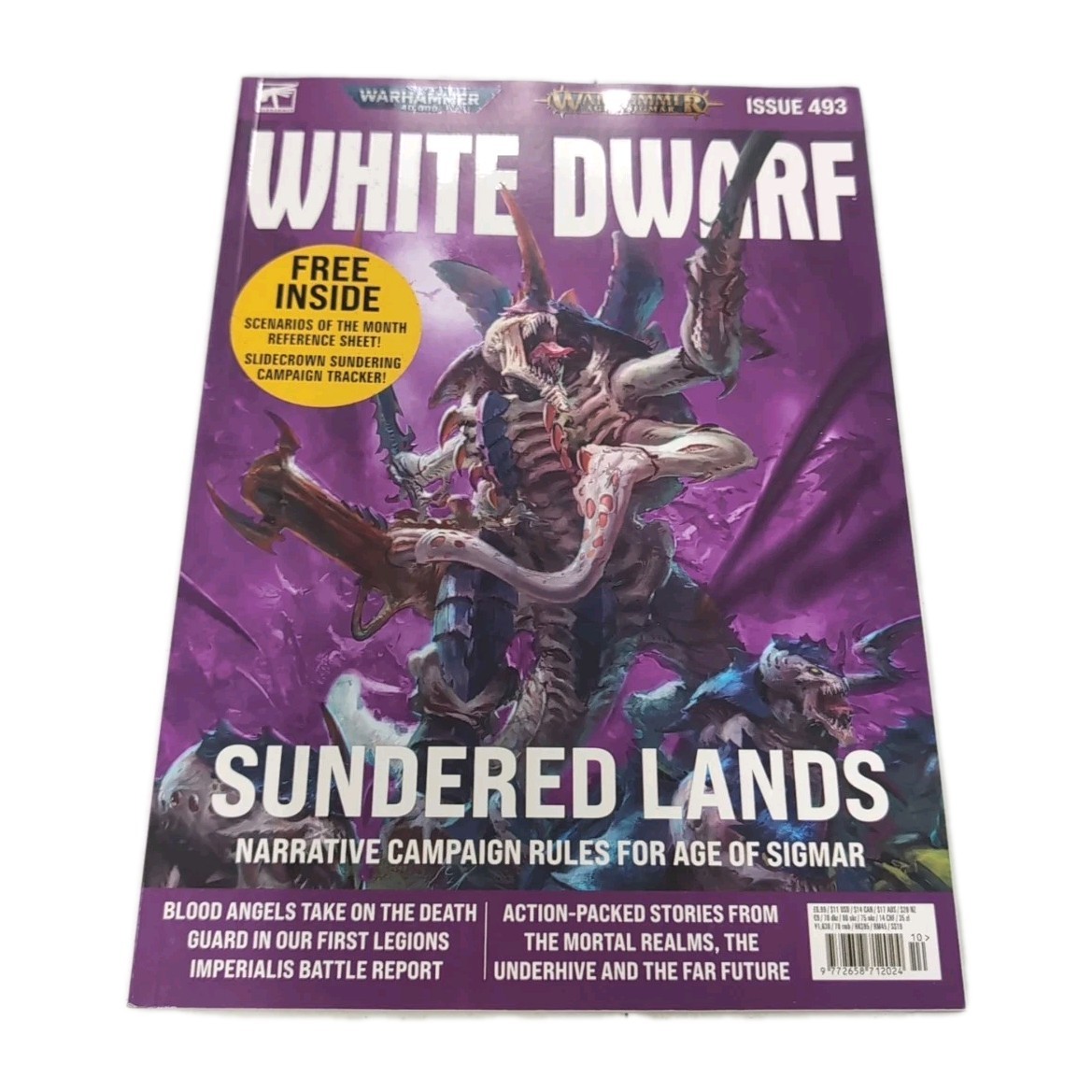 Games Workshop Warhammer White Dwarf Magazine Issue 493