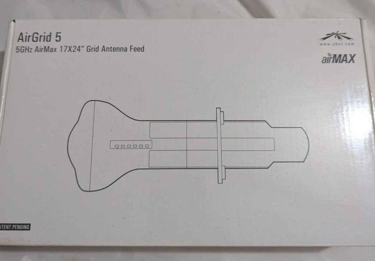 UBIQUITI, AIRGRID 5GHz  FEED, 100% NEW unopened Fast Free Shipping