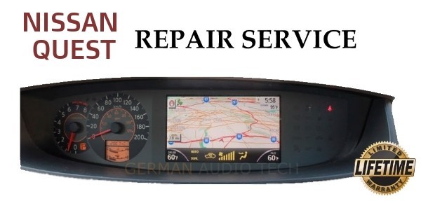 REPAIR SERVICE for NISSAN QUEST VAN INSTRUMENT CLUSTER DASH 2004 2005 2006 PIXEL