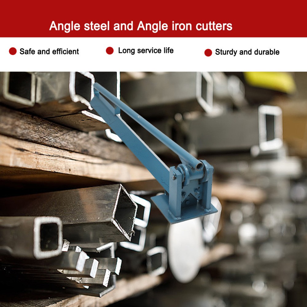 Angle Iron Cutter Angle Steel Hand Cutting Shear Scissors Cutting Machine 1.2CM