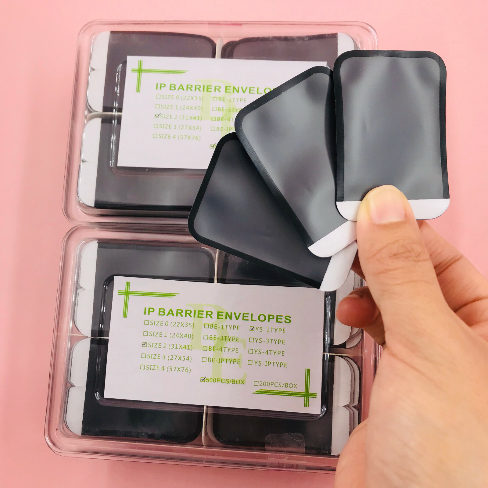 1000PCS Size 2 Dental Digital X-Ray ScanX Barrier Envelopes for Phosphor Plate