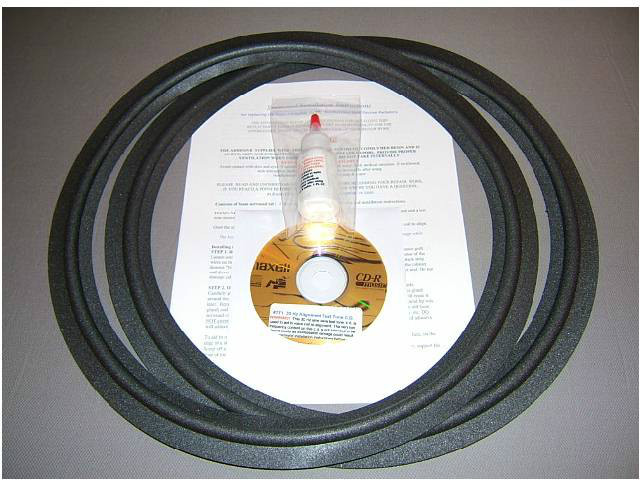 JBL 136A, C50, C60, L300, 4333B ,4343,4350,4435 Foam Surround Speaker Repair Kit