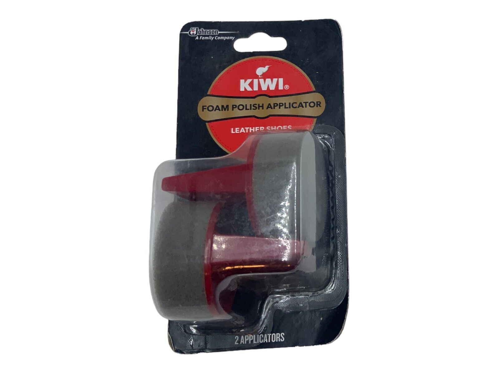 KIWI Foam Polish Applicators Apply Paste or Cream  2 Count for Leather Shoes