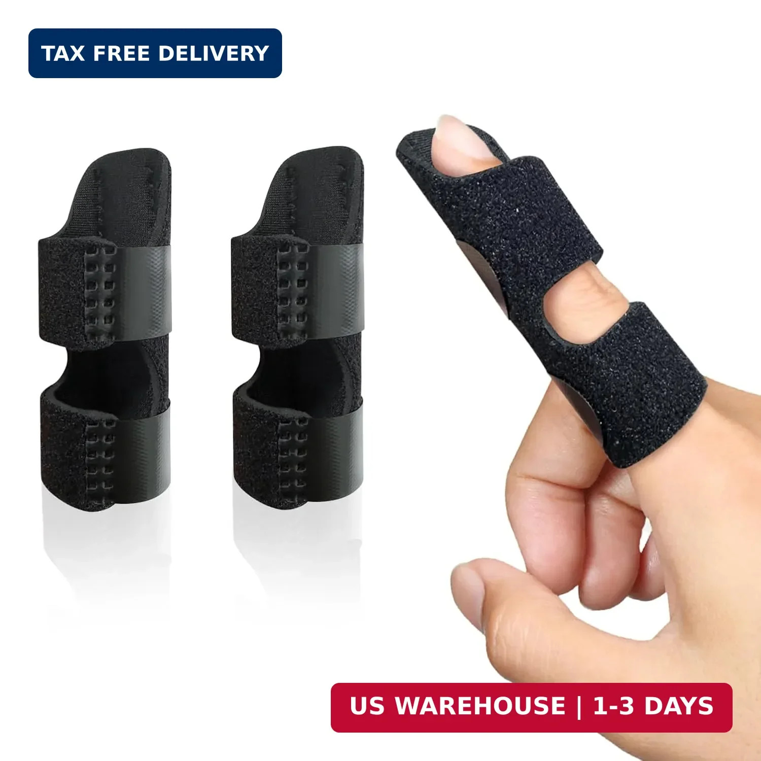 Finger Splint, Universal Trigger Finger Brace for Broken/Arthritis Pain and Spra
