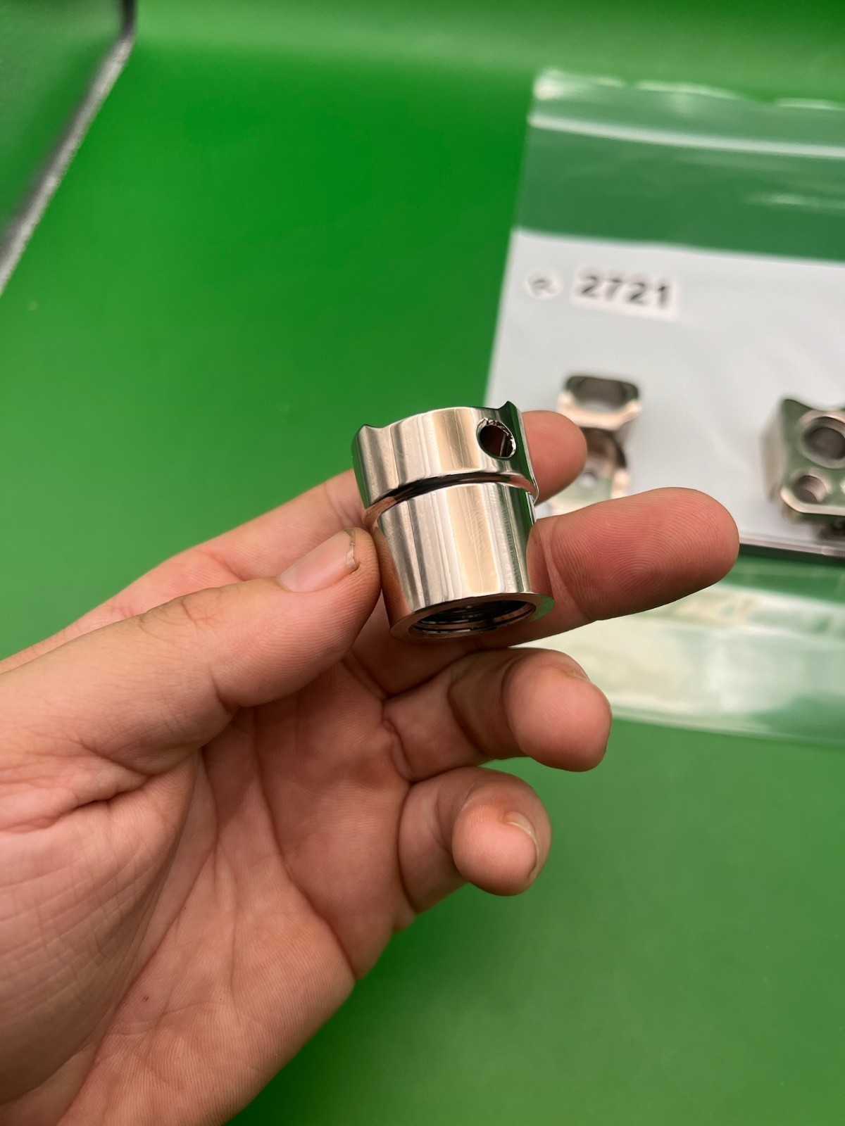 Autococker VASA Front Block, Back Block - Chrome
