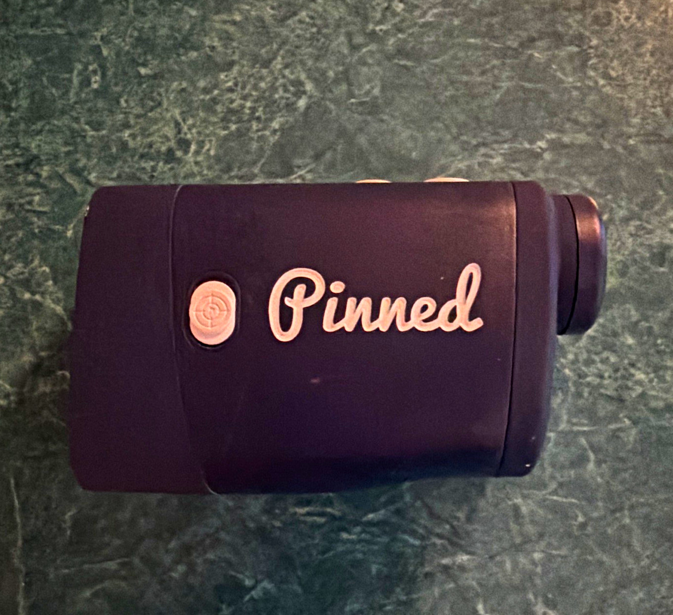 Pinned Golf Rangefinder Black Pinned Model Plastic with Slope Switch Technology