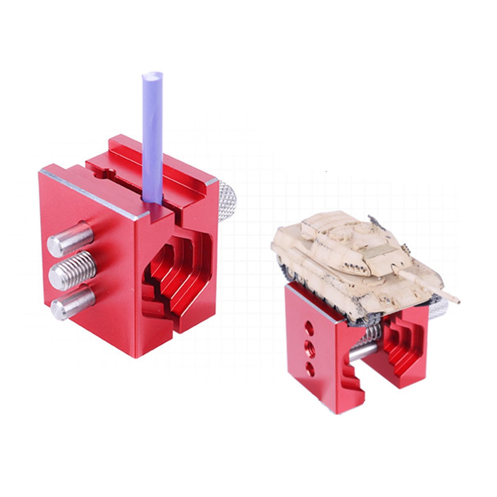 Adjustable Aluminum Alloy Mini Vise for Gundam Model Military Hobby Tool NEW