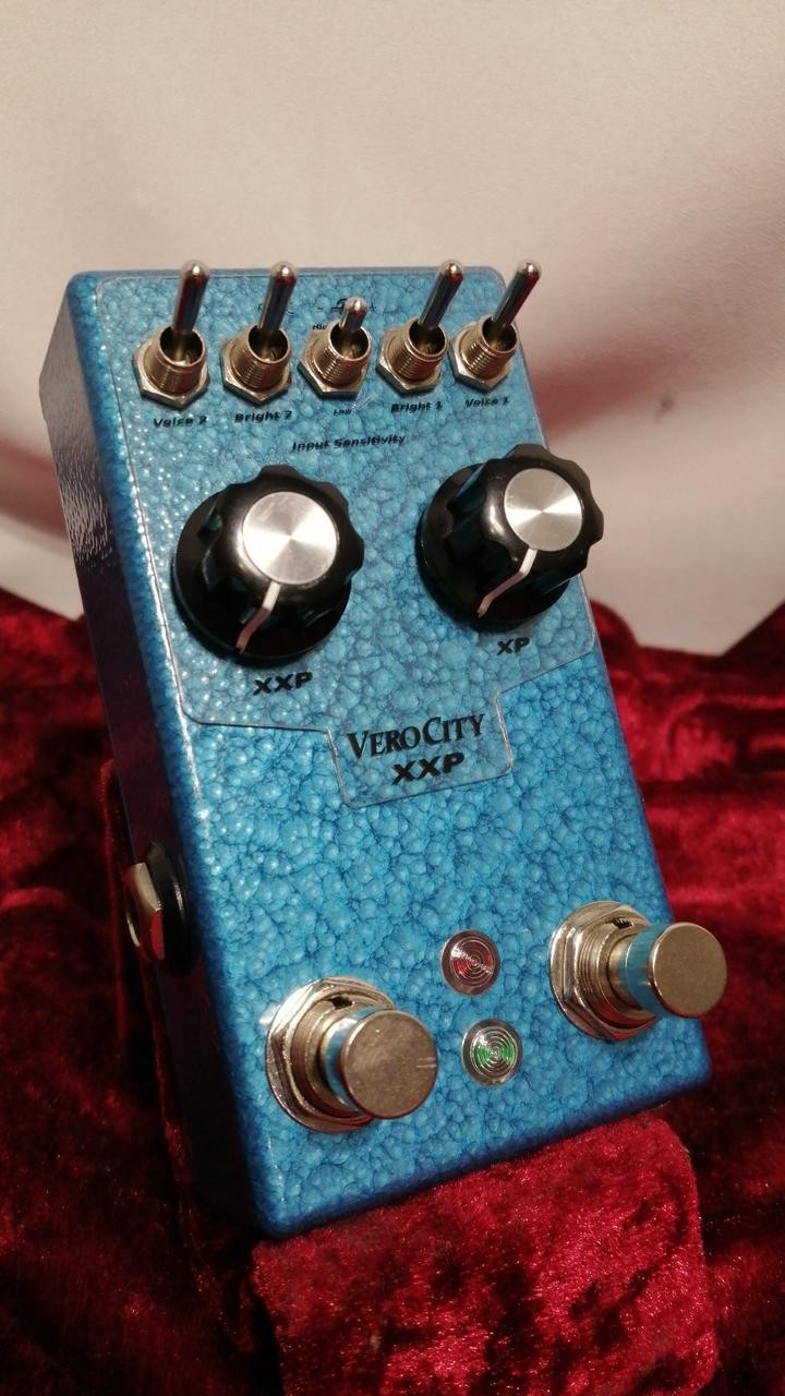 Vercity XXP Effector Guitar Pedal Vacuum Tube Emulation Boost, Gain Push Used