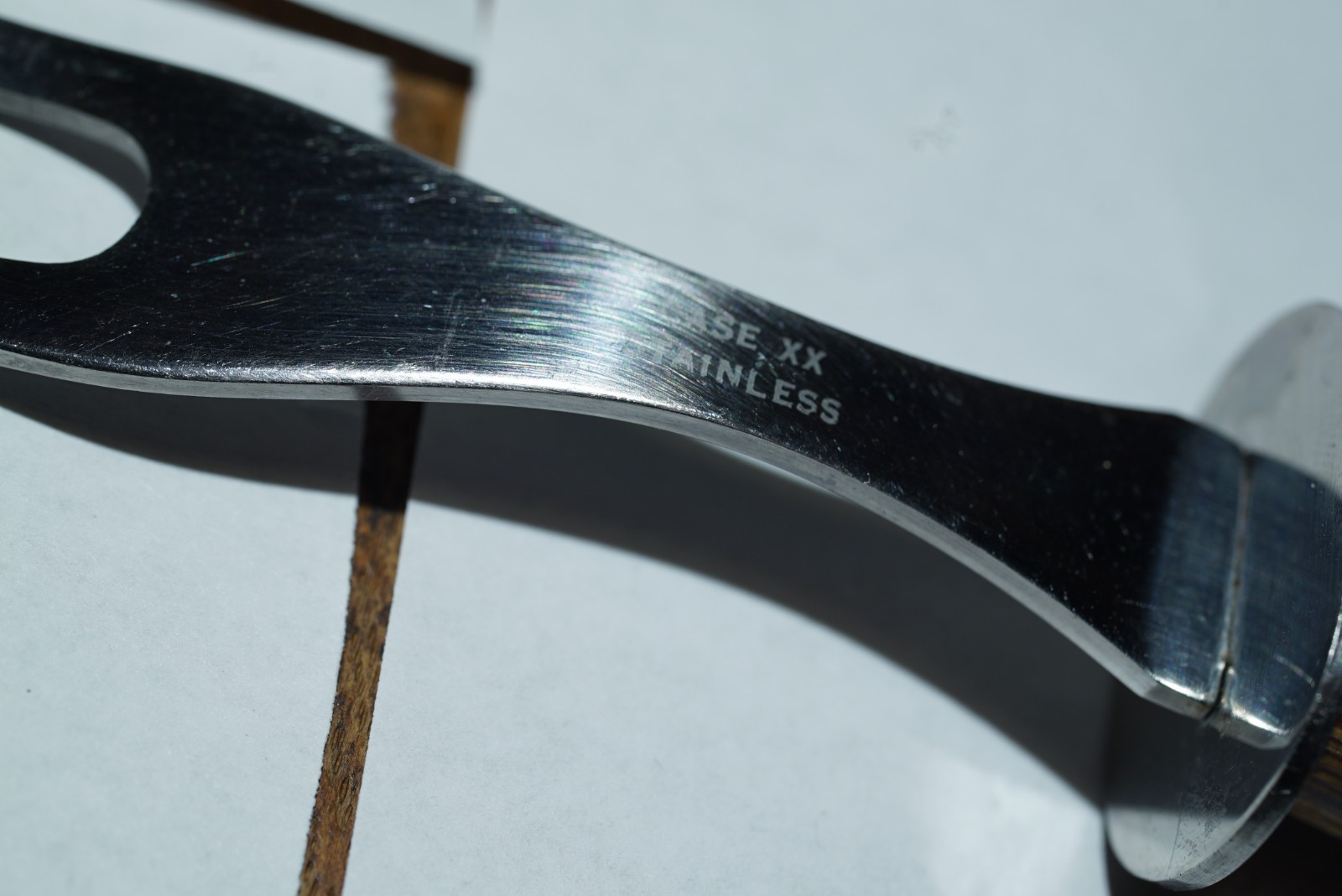 CASE XX Meat Fork Wood Handle U.S.A.
