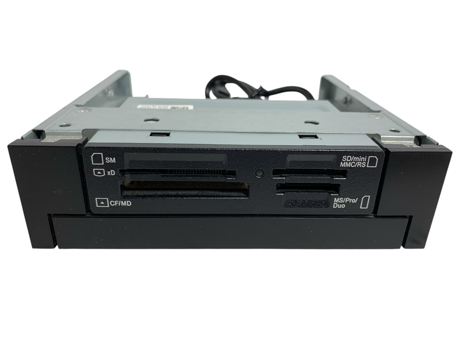 Dell Media Card Reader G7V21 FXYPG Mounted in NR95F 5.25" Drive Bay Adapter