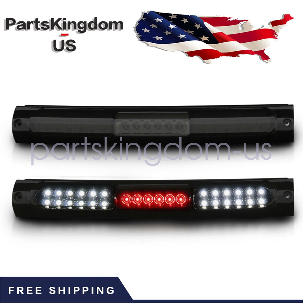 fit Ford F150 1998-2003 Black/Smoked LED 3rd Tail Brake Light Third Stop Lamp us