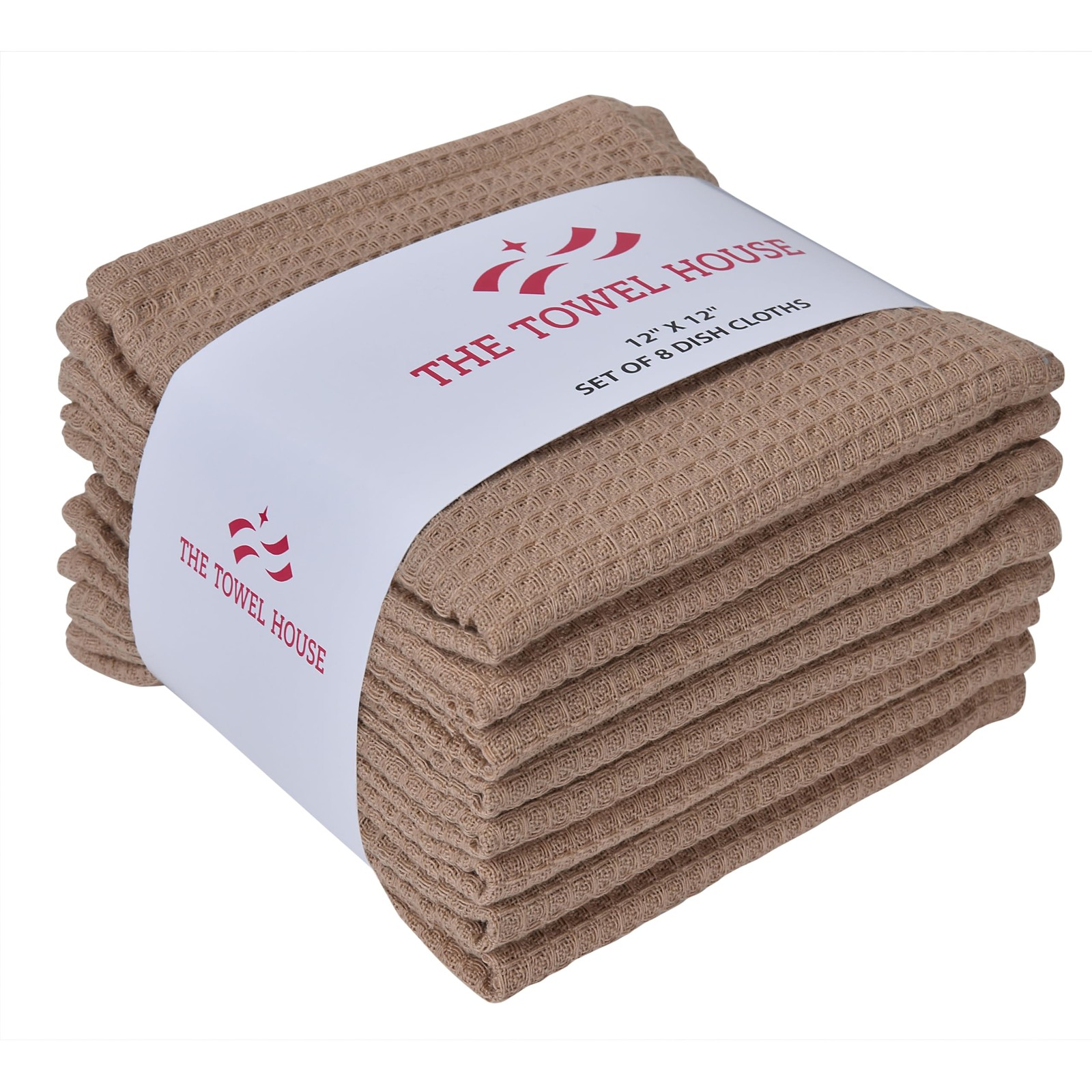 100% Cotton Premium Dish Cloths - Waffle Dish Cloth Super Soft and Super Abso