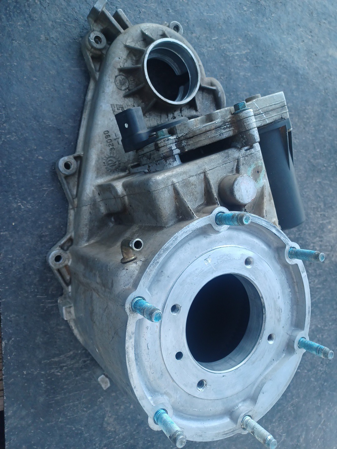 New Process 233D Front Case Half w/shift Motor. #32090