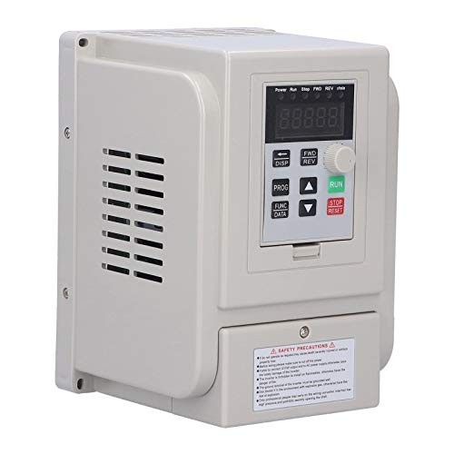 Variable Frequency Drive, 110VAC 50/60Hz 1500W VFD Inverter Converter, VFD In...
