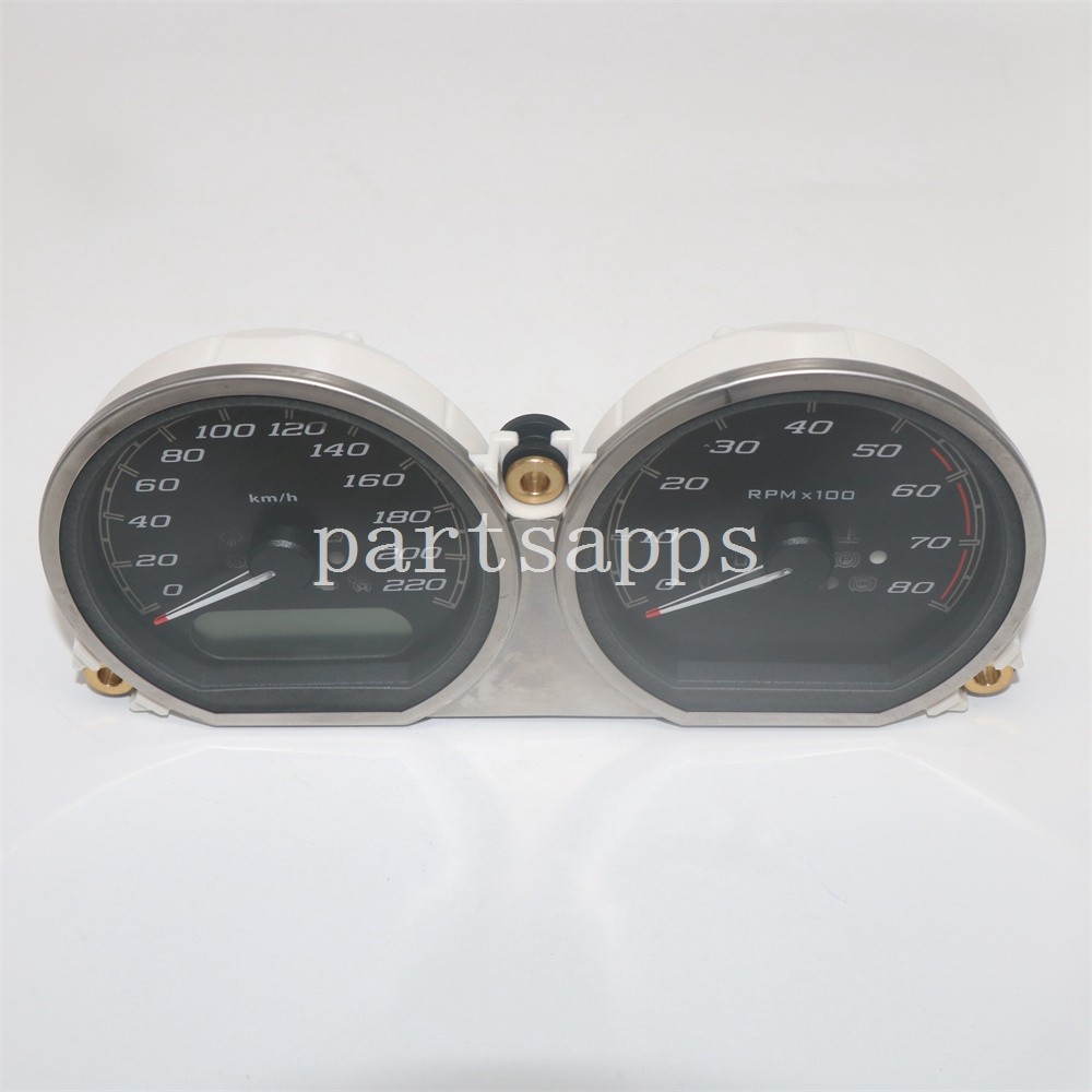 OEM Instrument Module Cluster Speedo km/h Black 70900122C for Harley-Davidson