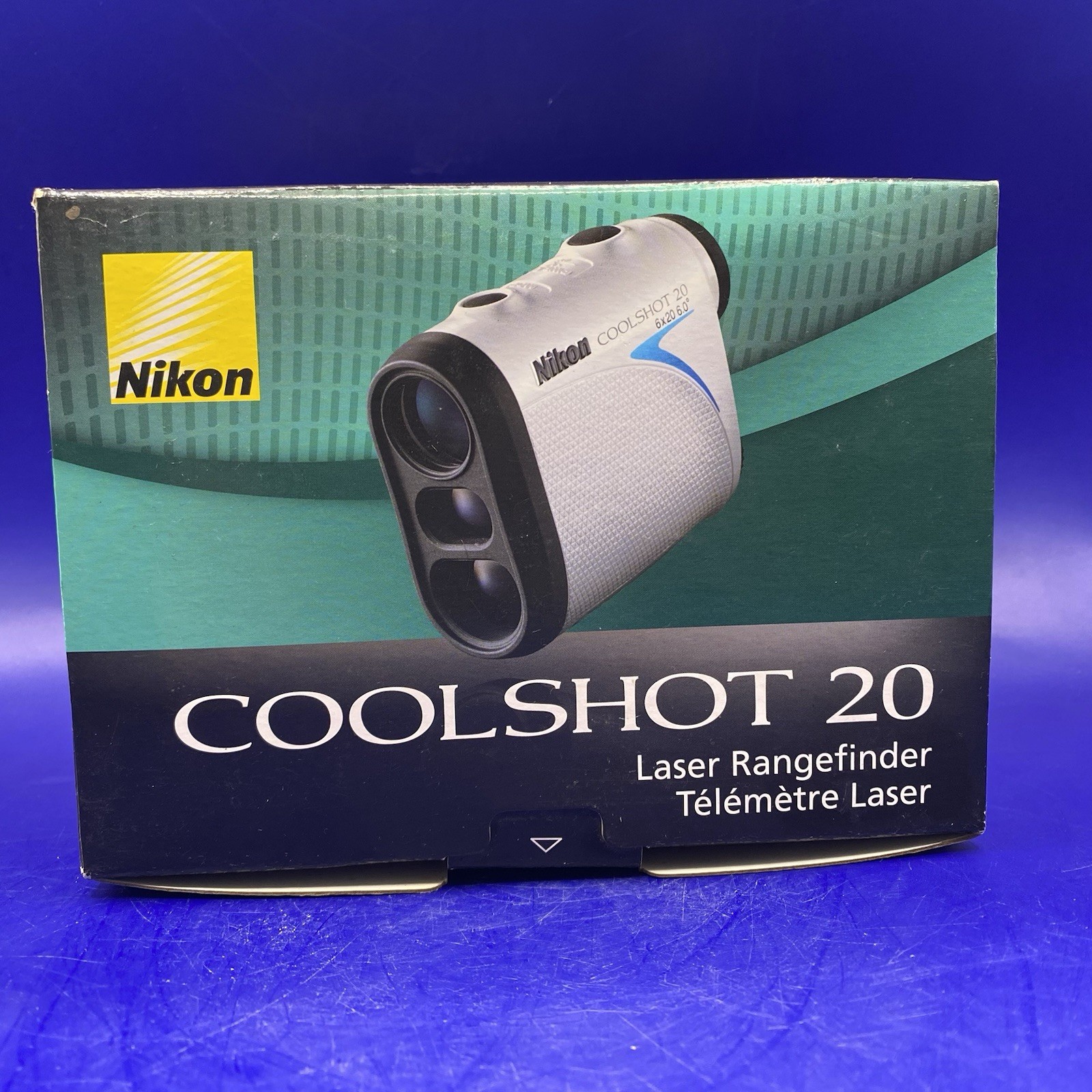 Nikon COOLSHOT 20 Golf Laser Rangefinder 6 x 20 6.0   6-550 yards New