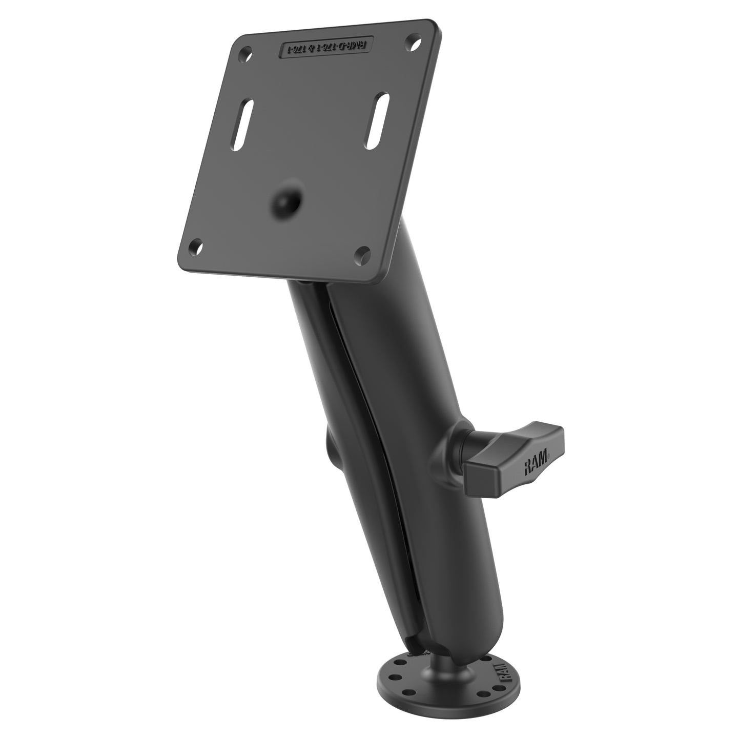 RAM-101U-D-2461  RAM Double Ball Mount with 75x75mm VESA Plate...