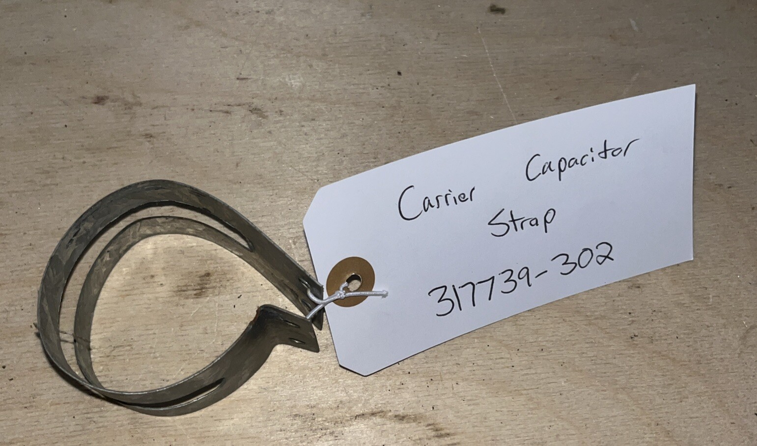 Carrier 317739-302 Dual Capacitor Strap 2 Inch. USED **TESTED**