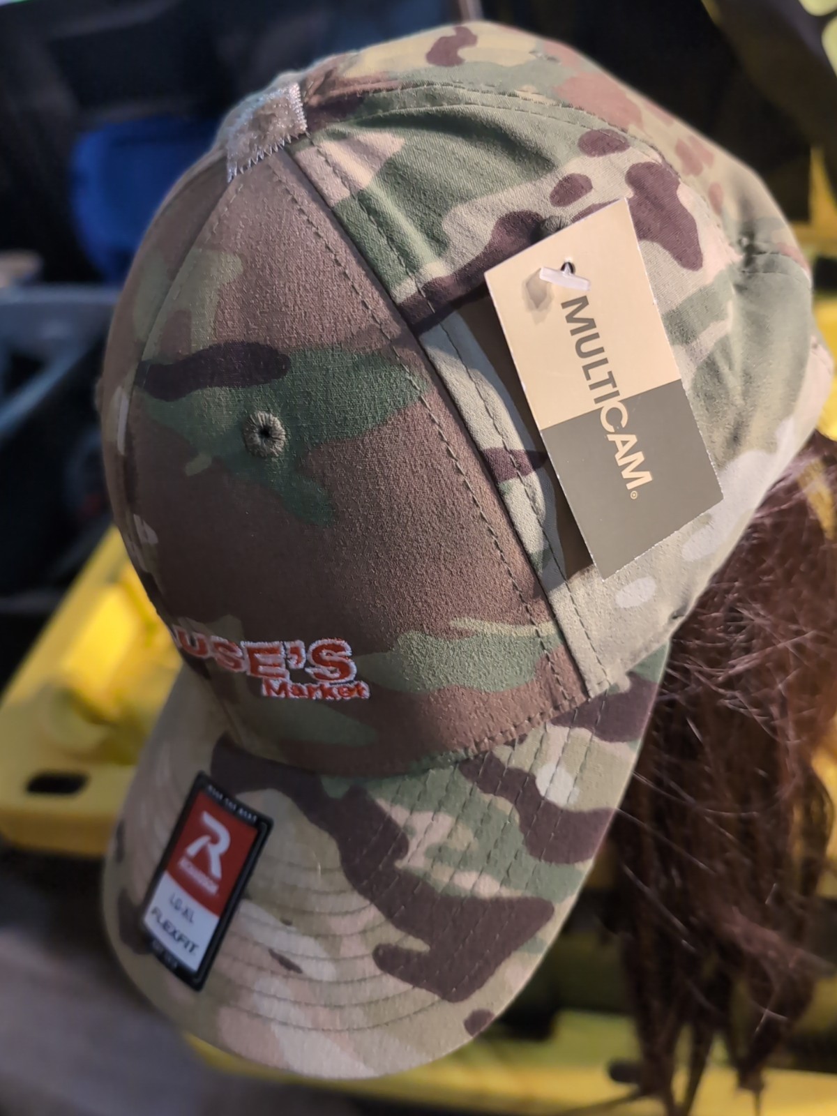 Flexfit Hat Cap Large-Extra Large Camo Camouflage Richardson Krause's Market