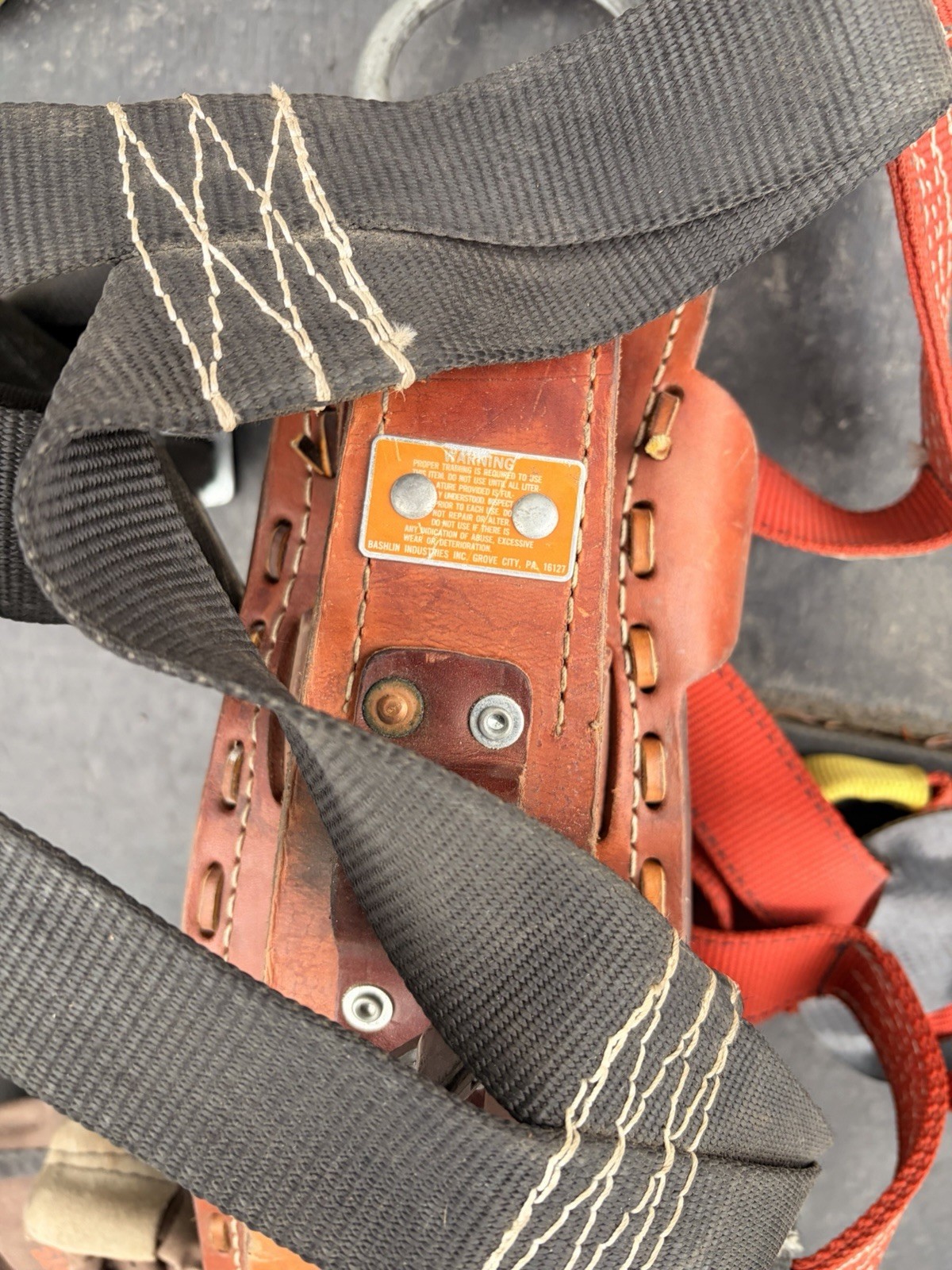 Bashlin Climbing Lineman Belt D26 No.88 Safety Fall Protection