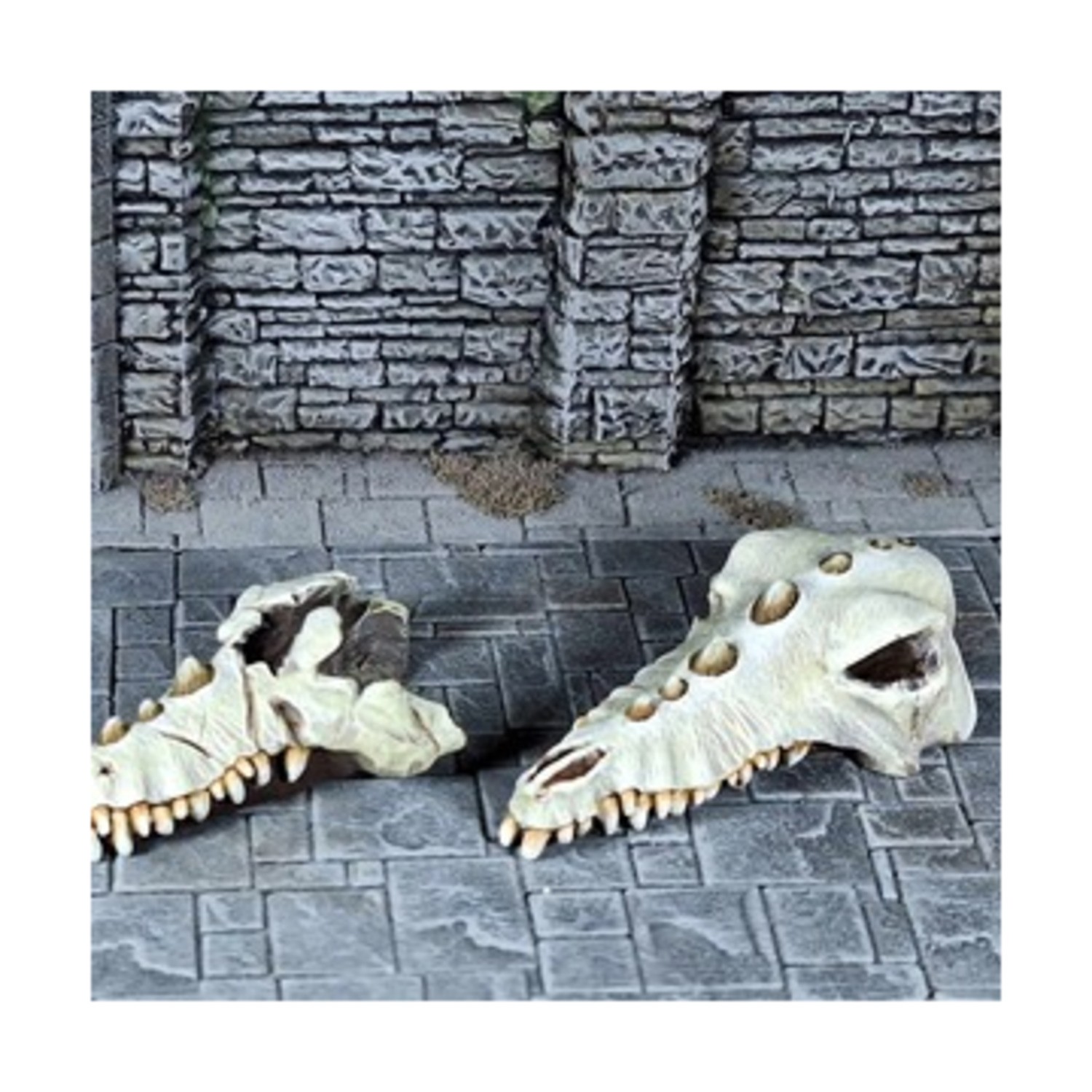 Crooked Dice 7TV Terrain 28mm Dragon Skulls Pack New