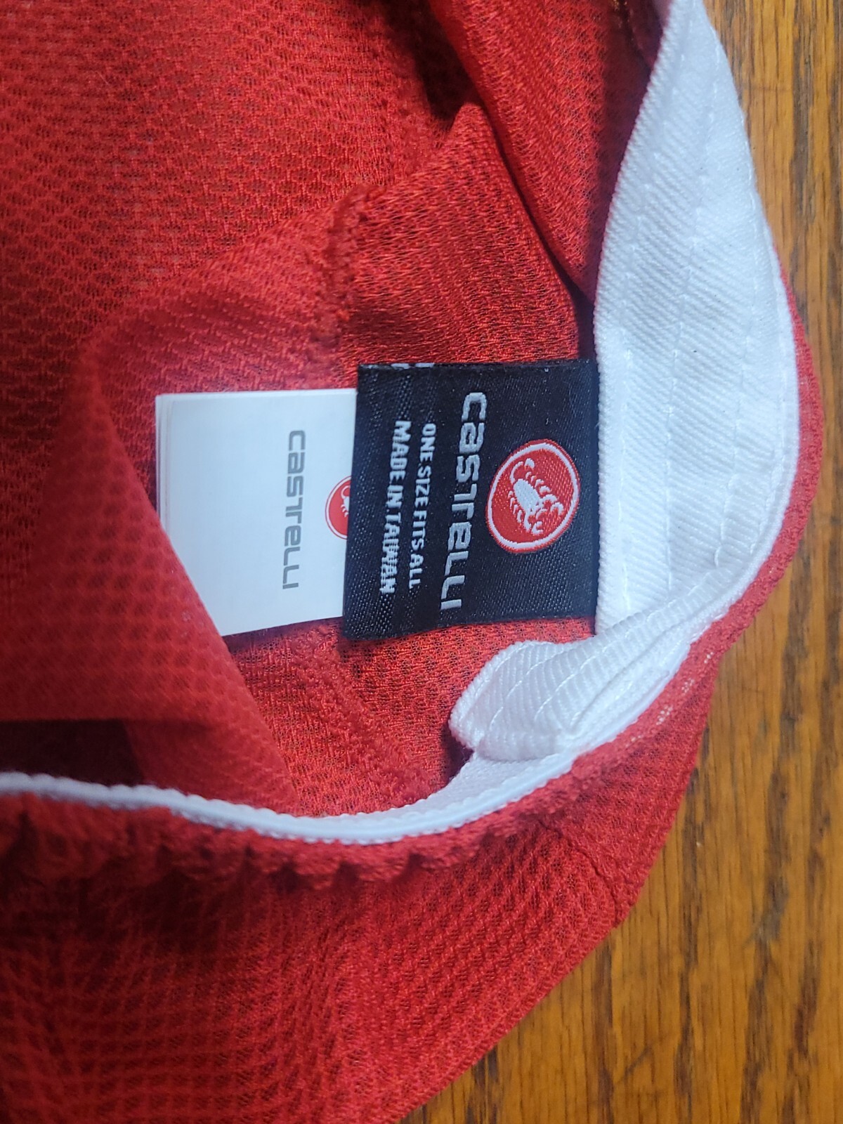 Castelli Cycling Hat Cap Red Rosso Corsa