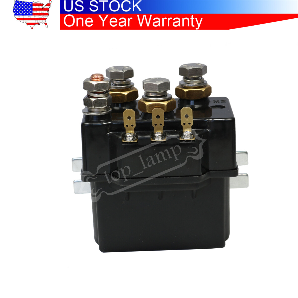 Contactor Rocker Switch 8000-12000lb 4x4 4WD 500A Winch Solenoid Relay Heavy