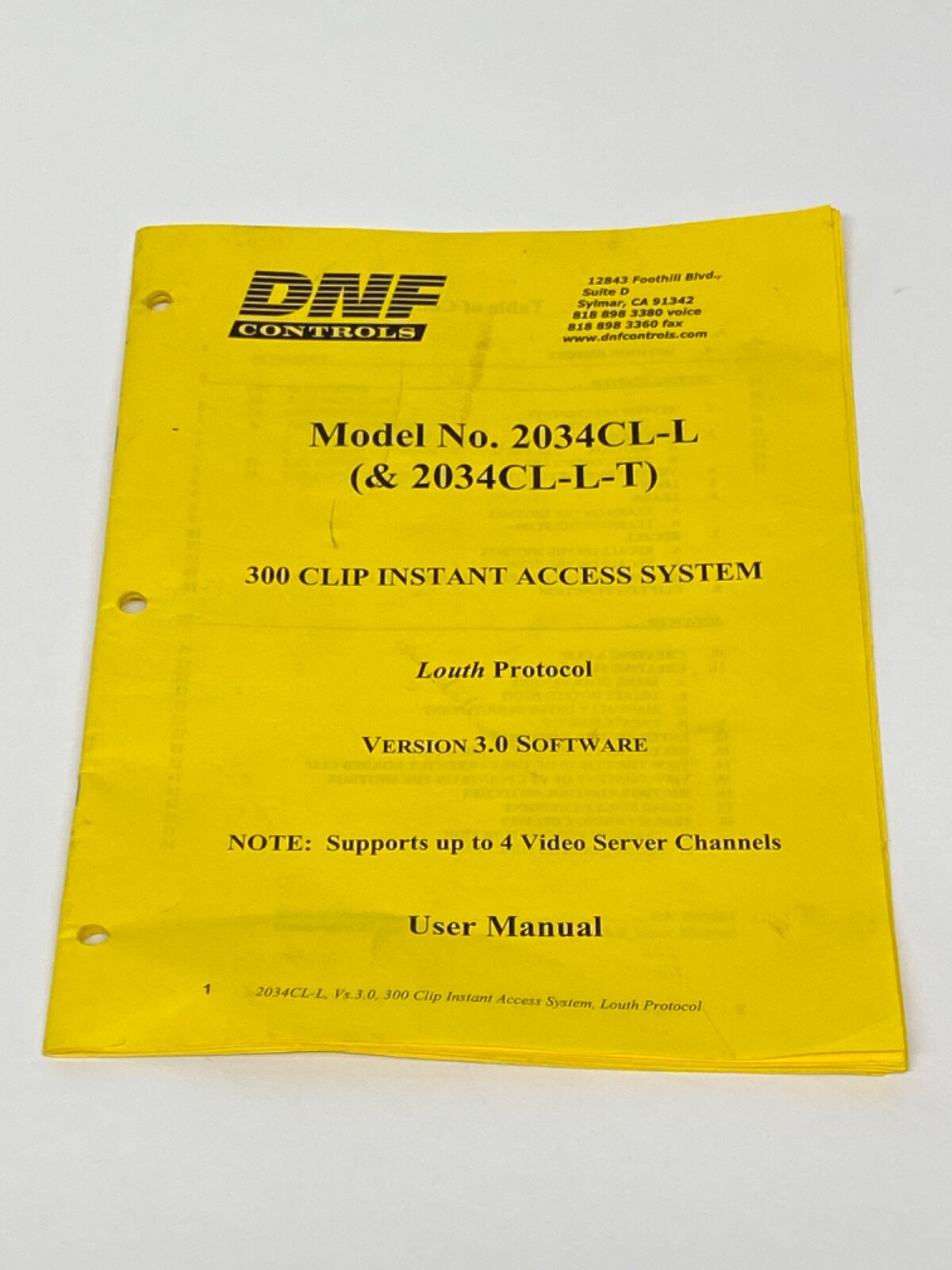 DNF ST300 VTR/DDR CONTROLLER & DLM ST420 SHOTBOX UNTESTED