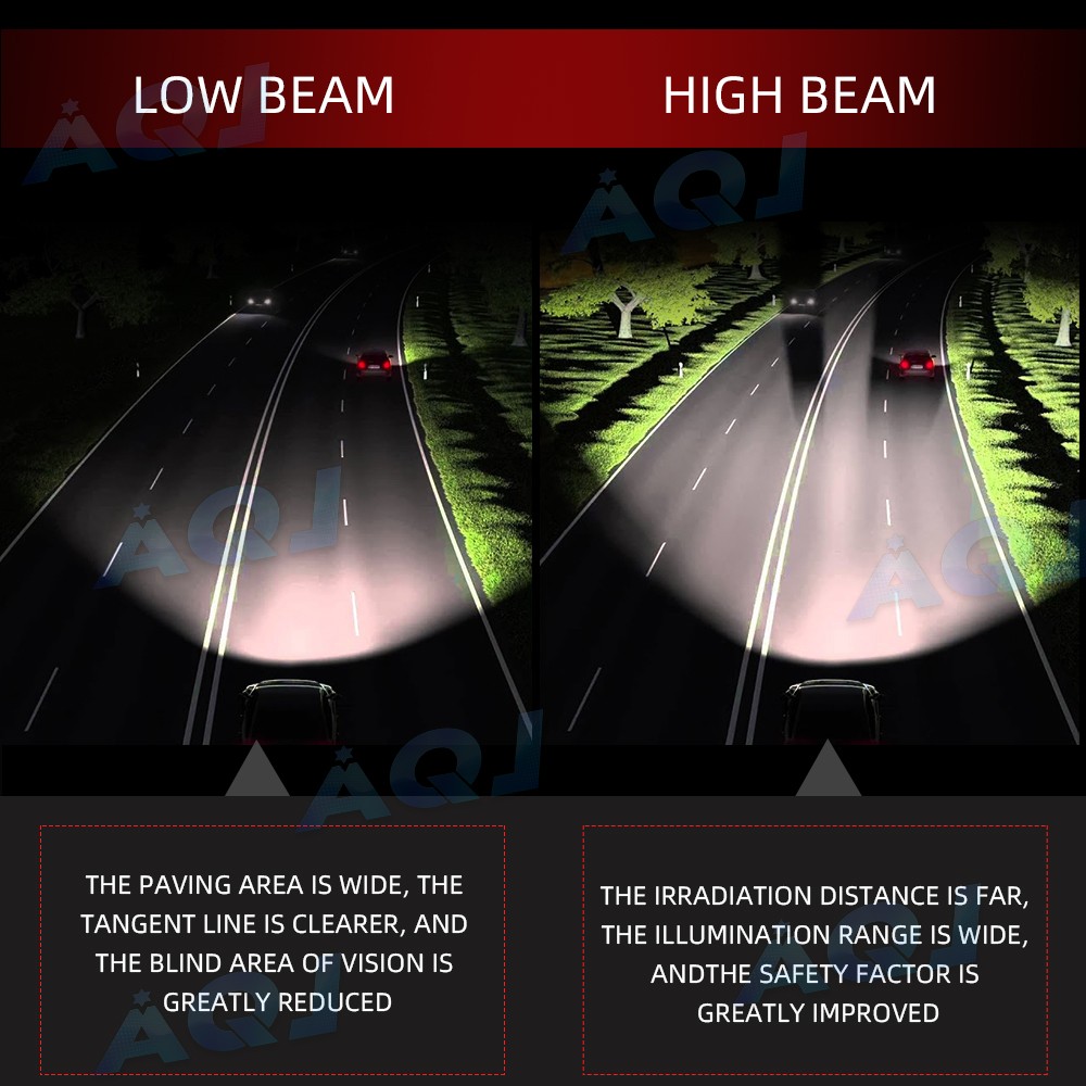 For Nissan Cube 2009-2014- H4 H11 LED Headlight Fog Light Combo Bulbs Kit