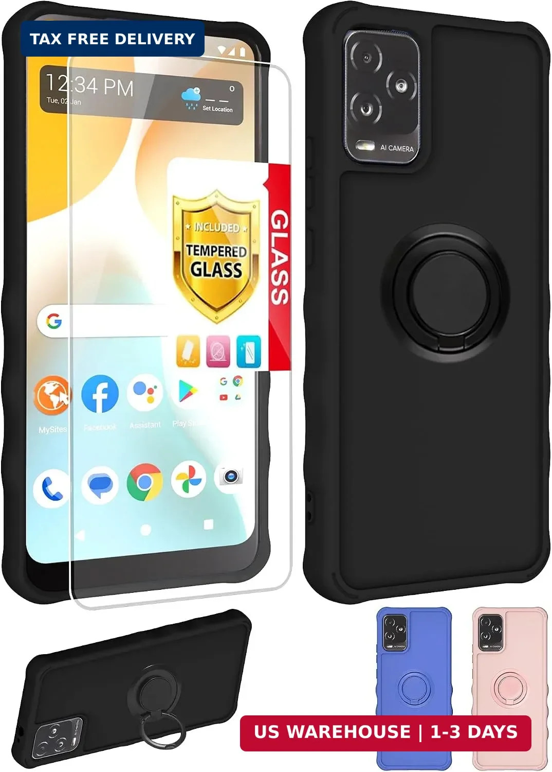 BLU View 5 Pro Case Compatible for BLU View 5 Pro Phone Case 4G B170D Cover