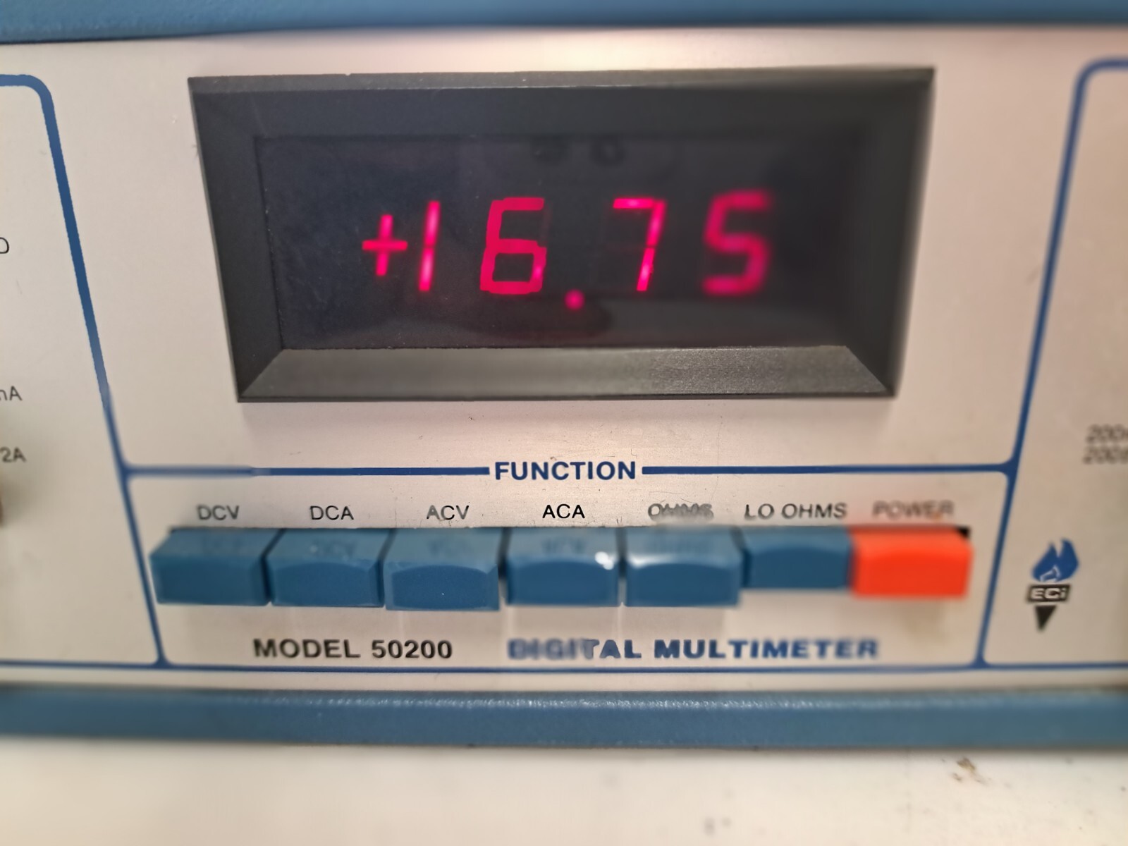 USED Energy Concepts Model 50200 Digital Multimeter, Powers On, FREE Shipping!