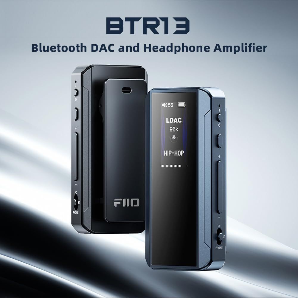 FiiO BTR13 Bluetooth Headphone Amplifier with LDAC, aptX Adaptive, aptX HD