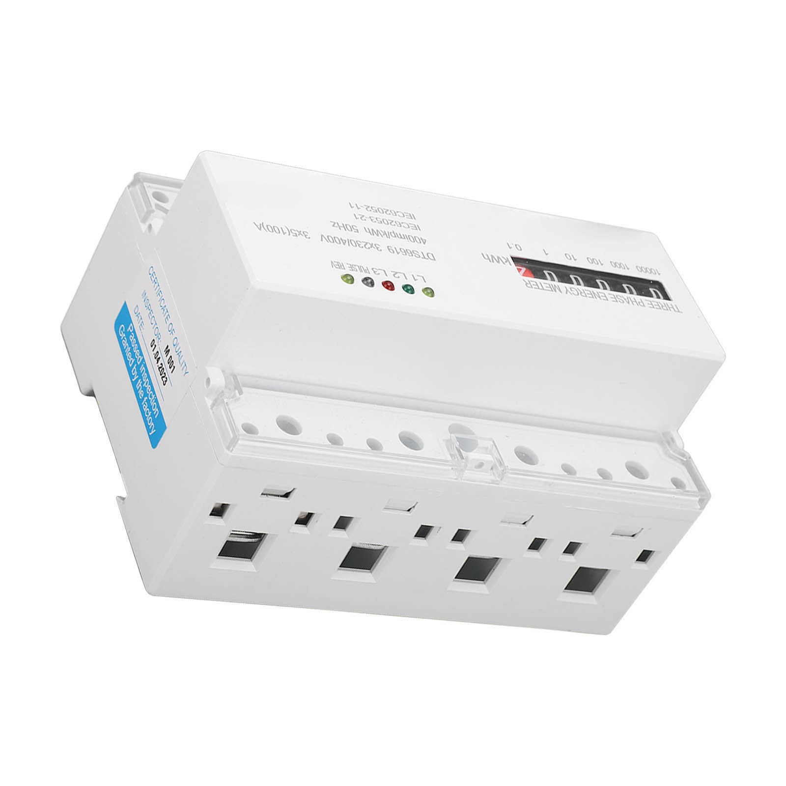 1 Electric Meter Accurate Compact 3 Phase Power Measurement For Distribution