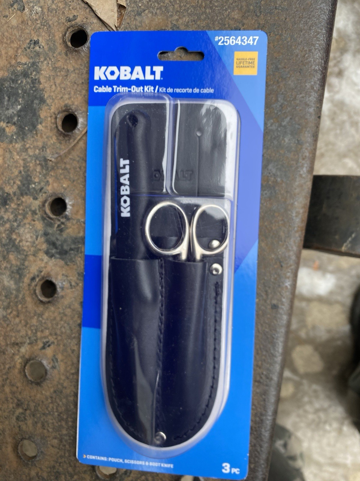 cable trim -out kit .   Kobalt , Cable Knife and Scissors - Ergonomic Design