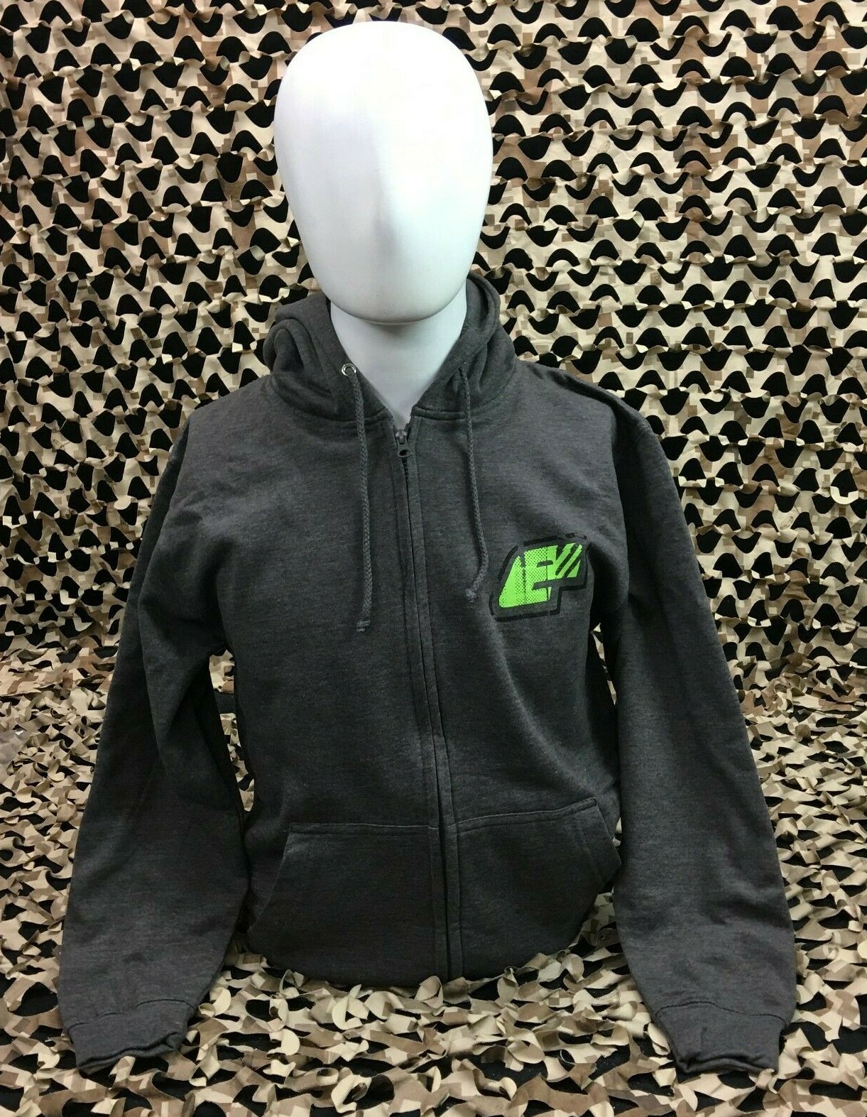 NEW MEDIUM Planet Eclipse Terminal Zip Up Zoody Sweatshirt - Graphite