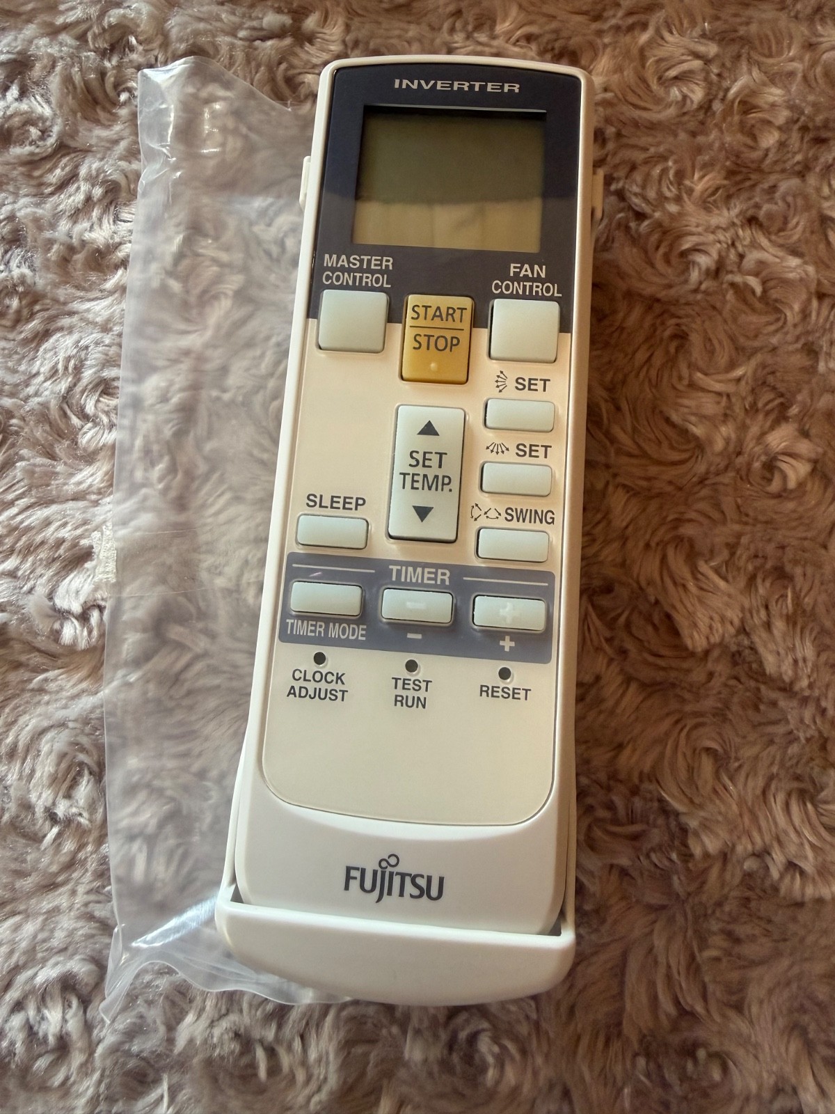 FUJITSU REMOTE CONTROL AR-RY16 ~ with Wall Mount Holder OEM